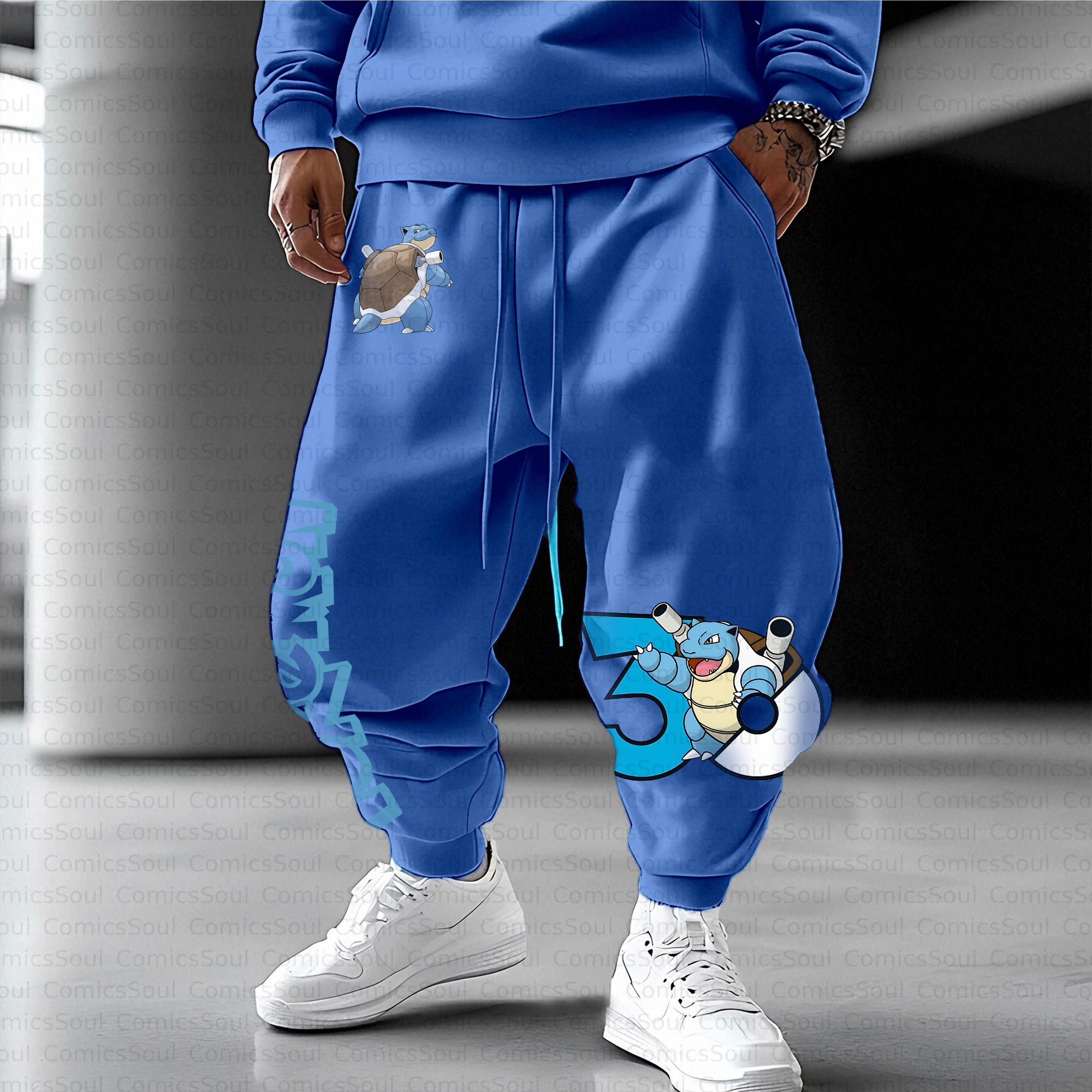 Unisex Casual Anime Streetwear Pant