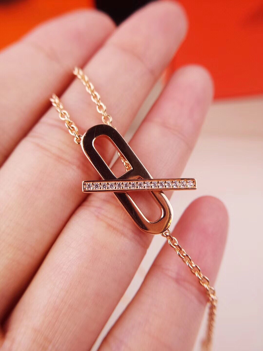 Hermes Hot Sale Pig Nose Necklace - Original Replica Club