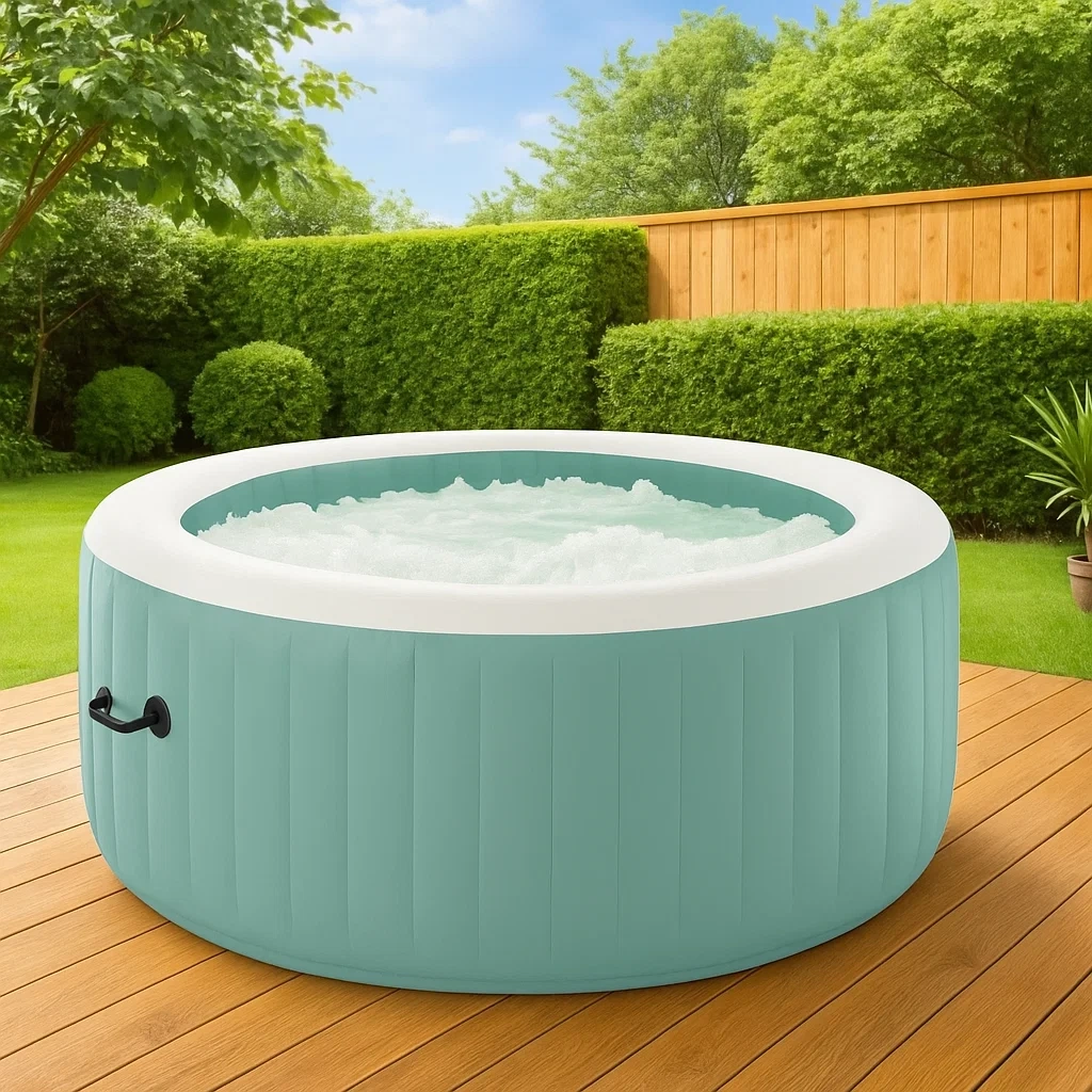 Spa hinchable 795L sistema de burbujas con accesorios Ø196x71 cm - GbzjhlF118fC