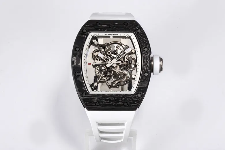 Richard Mille RM055 Black Carbon Fiber Watch