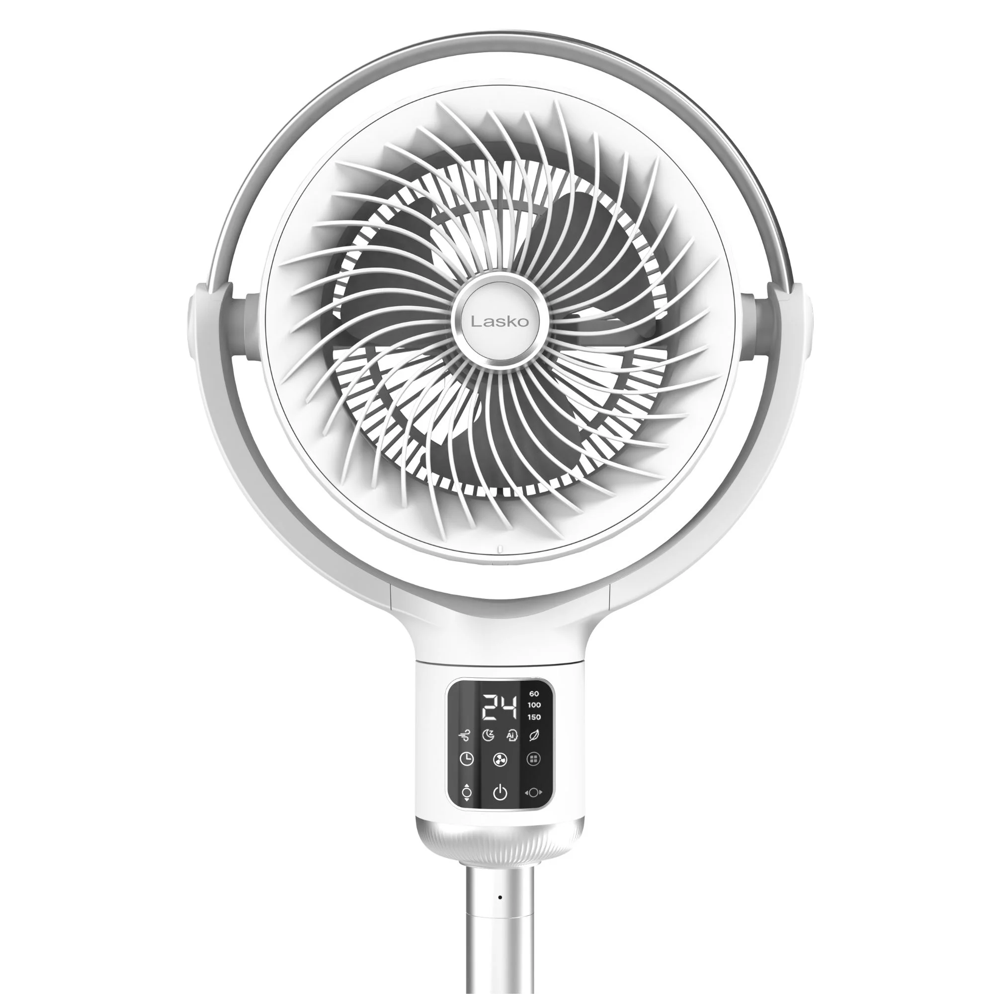 Lasko Whirlwind 7- 24-Speed Orbital Motion 25ft/s Airflow Remote Control Pedestal Fan, APDC301 - Image 10