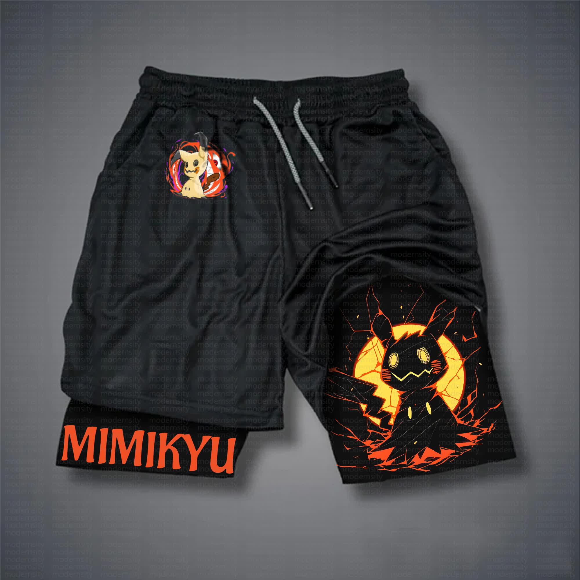 Unisex  “Comicssoul” Casual Anime Streetwear Shorts