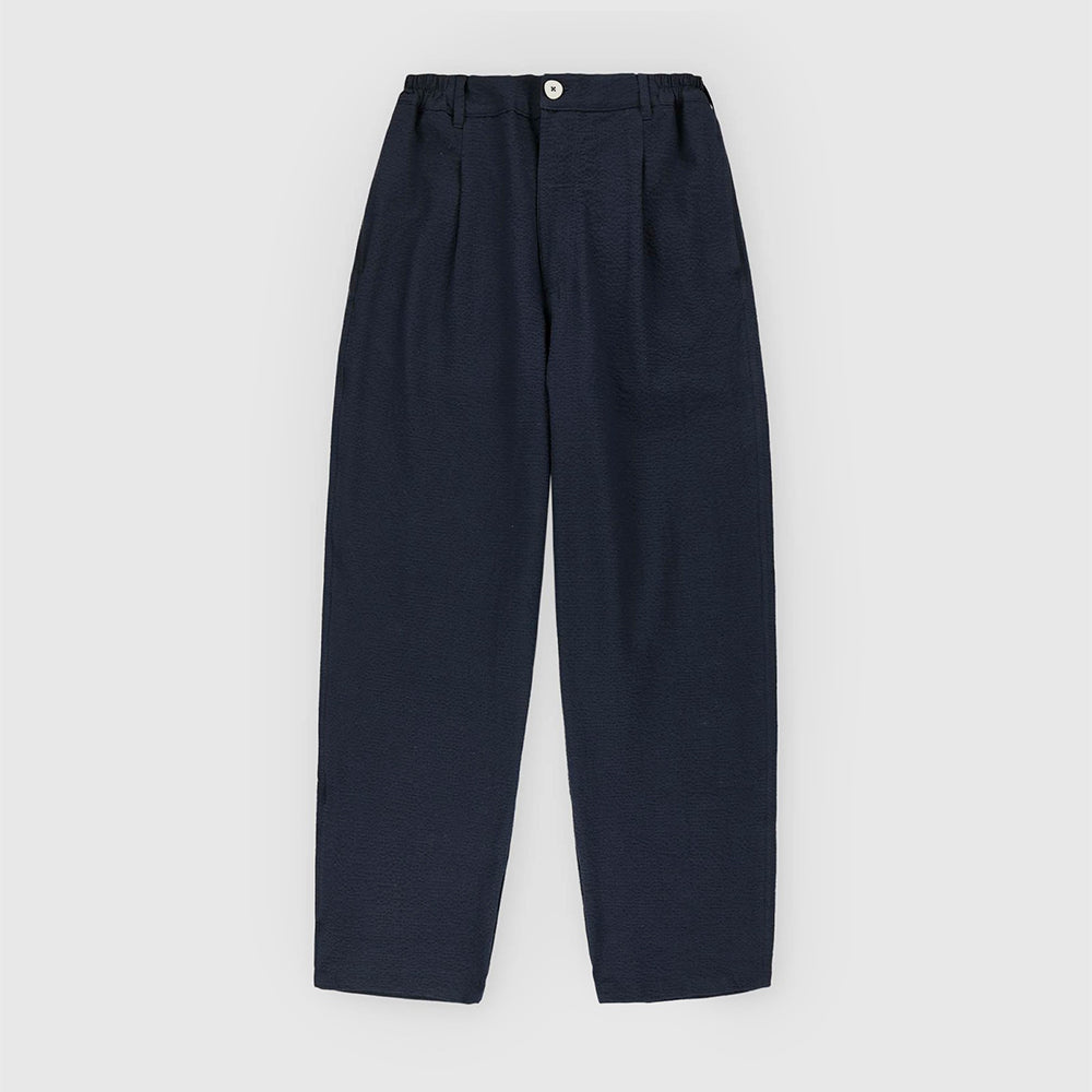 Howlin' - Pantalon Cosmic Crispy Seersucker - Marine