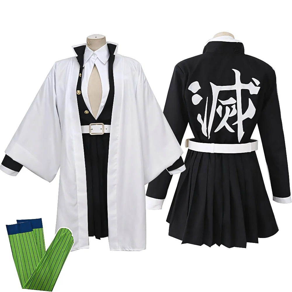 Halloween Costumes Anime Kimono Cosplay Outfit Set - Image 10 Halloween Costumes Anime Kimono Cosplay Outfit Set - Image 10