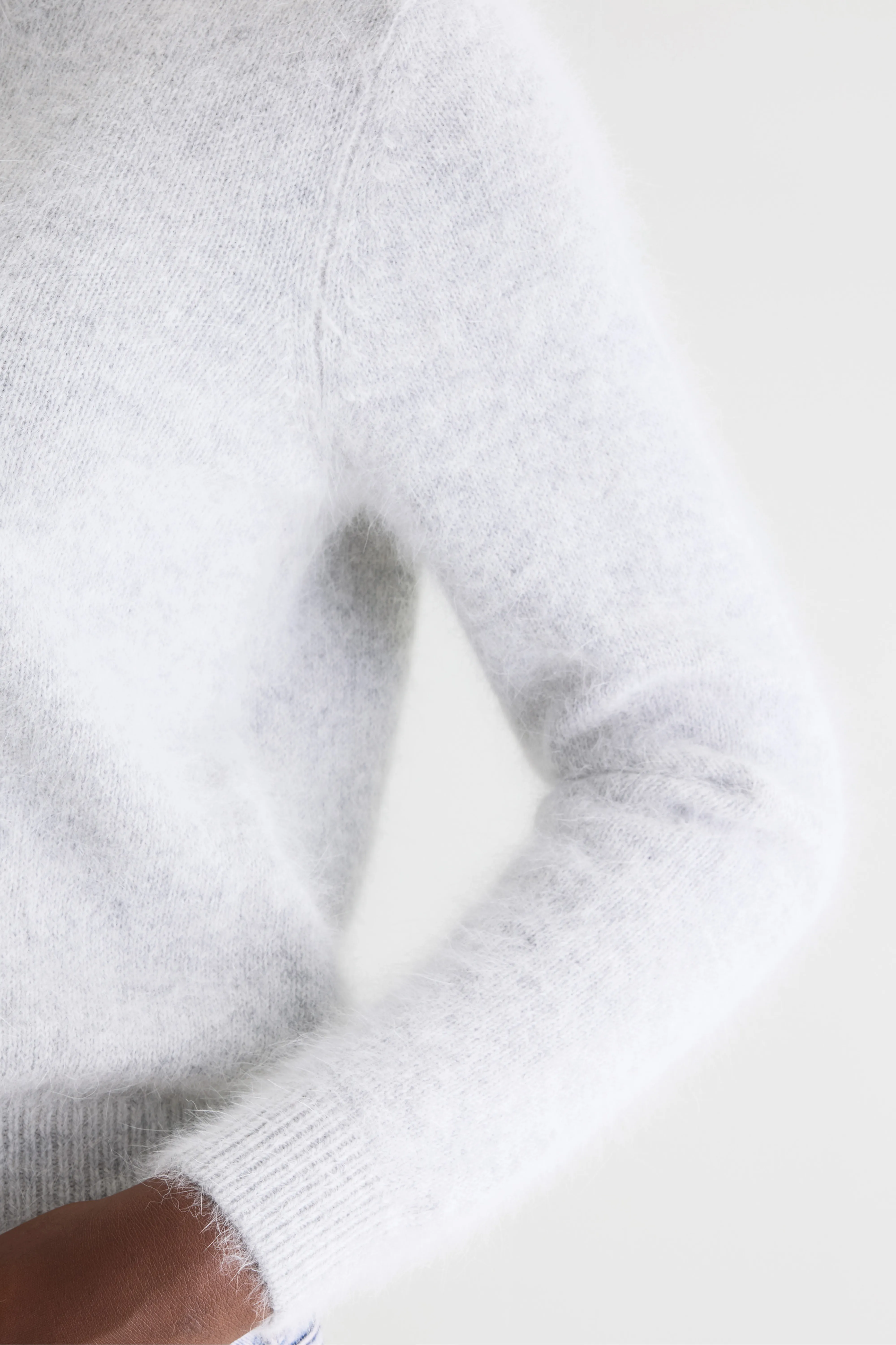 Bellerose Datti angora-blend beige sweater (252 / W / BIRCH)