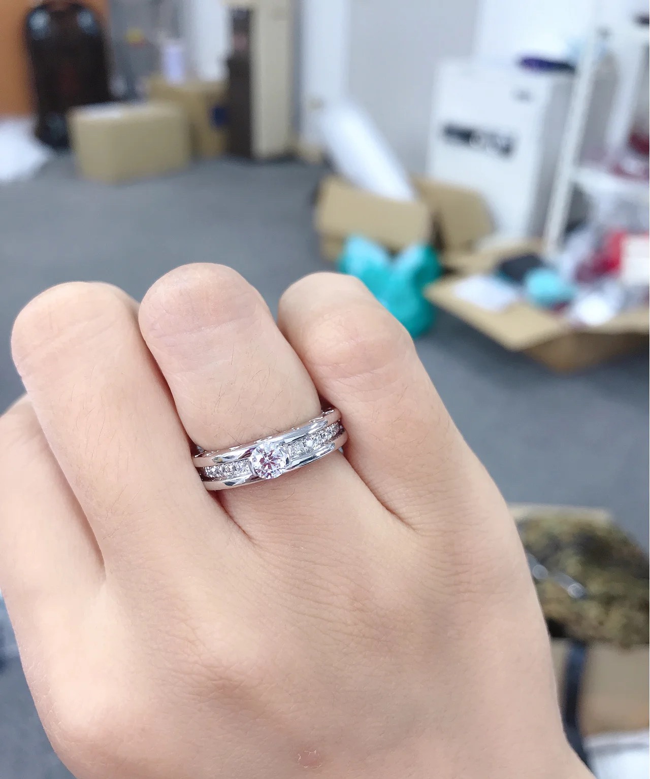 Bvlgari Diamond 2 in 1 B.zero1 Ring - Original Replica Club