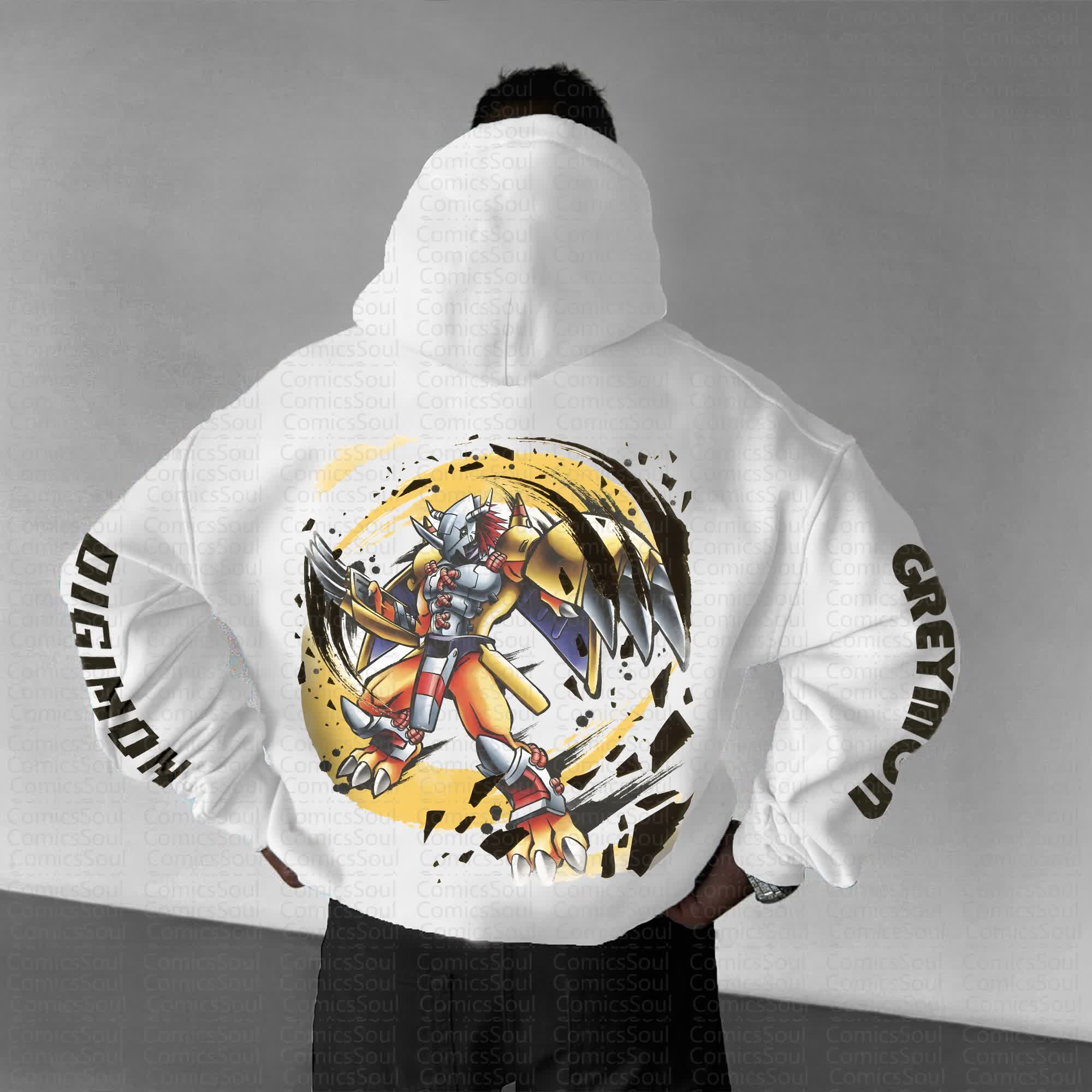 Unisex Anime Graphic Streetwear Vintage Hoodie丨Comicssoul