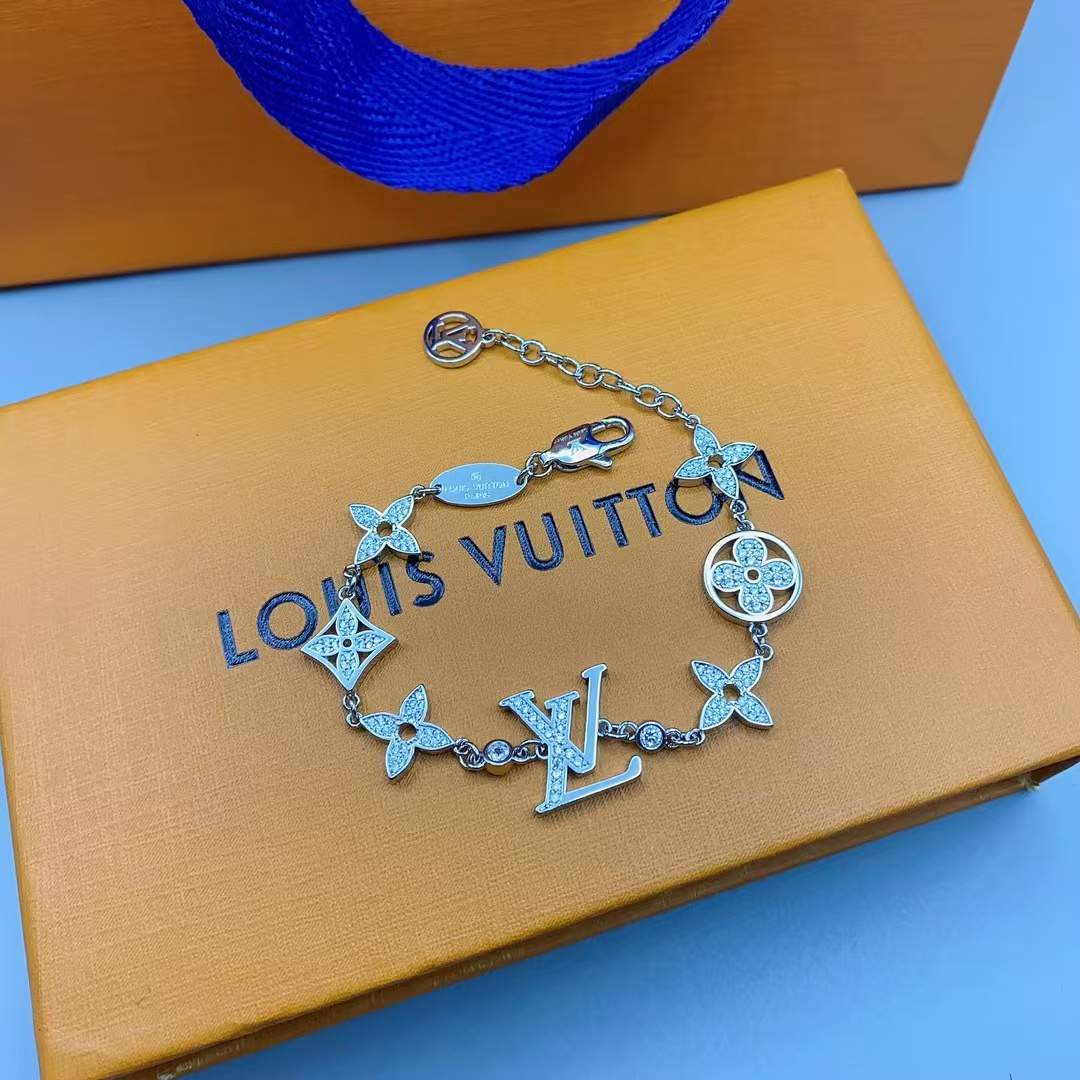 Louis Vuitton LV Letters Bracelet - Original Replica Club