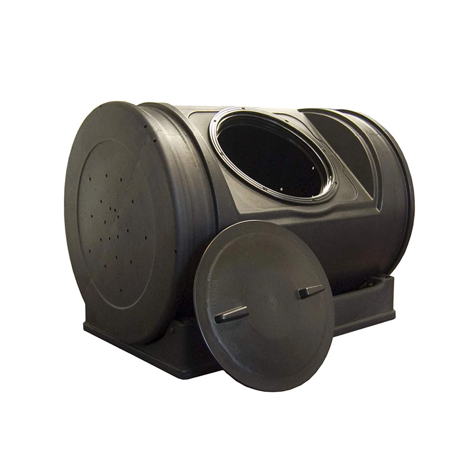 Good Ideas Compost Wizard Jr Outdoor Garden Compost Bin Container, Black - Image 11