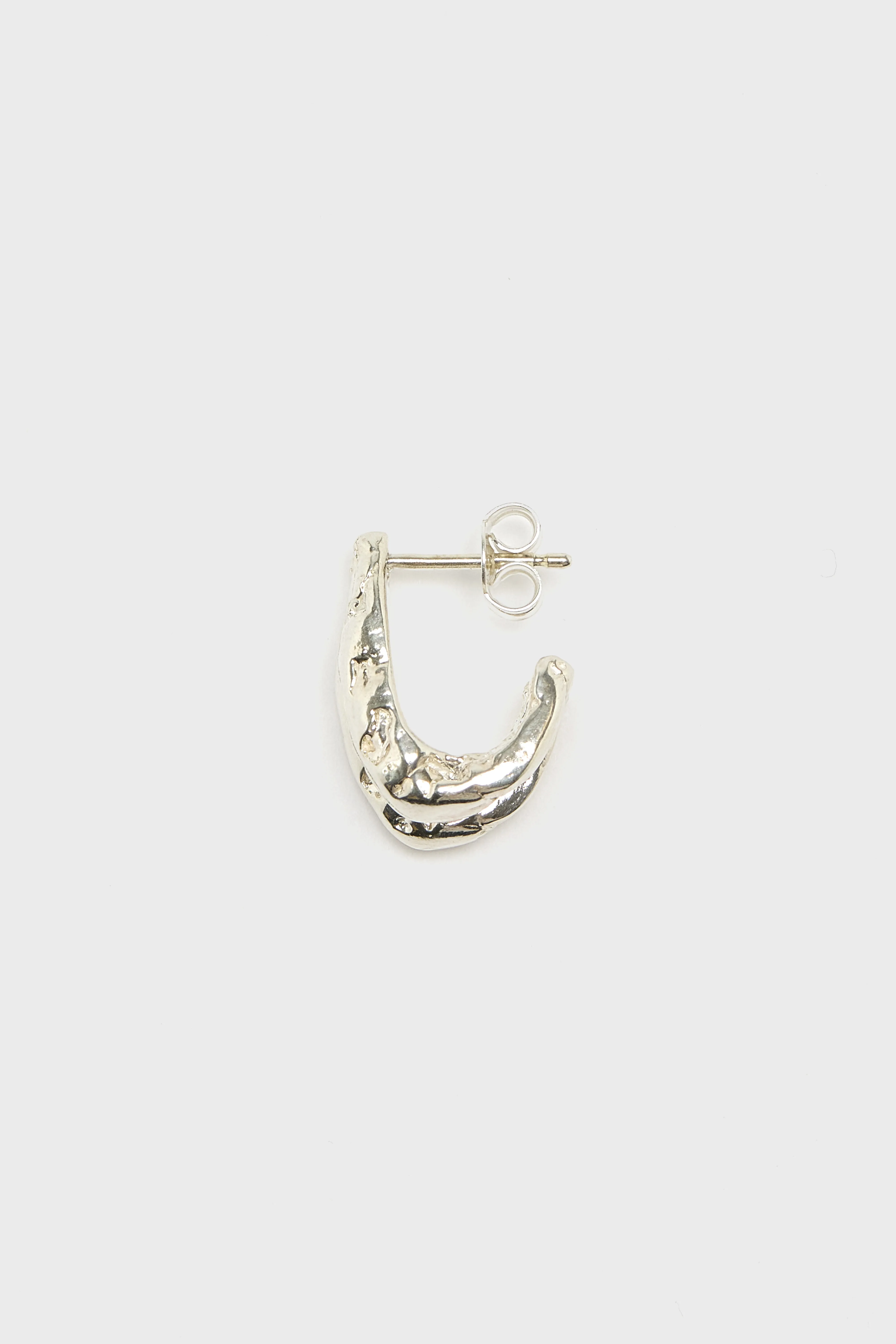 Bellerose Roca Hoop Stud Earring  (261 / W / SILVER)
