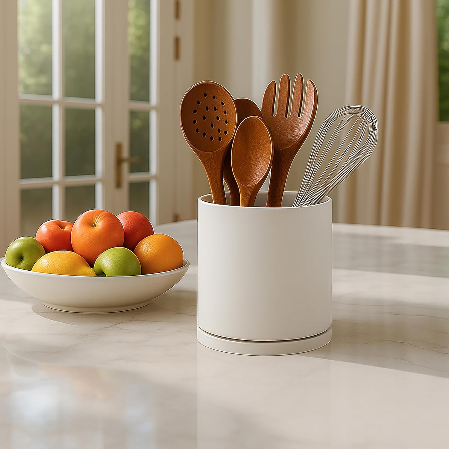 D'vine Dev 360° Rotating Utensil Holder Set – 7.2
