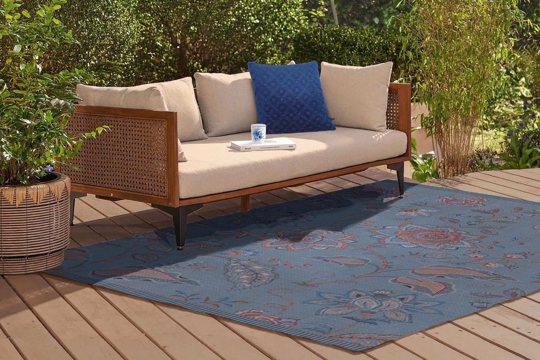 Outdoor Carpet Mumbai Night by Pip Blue