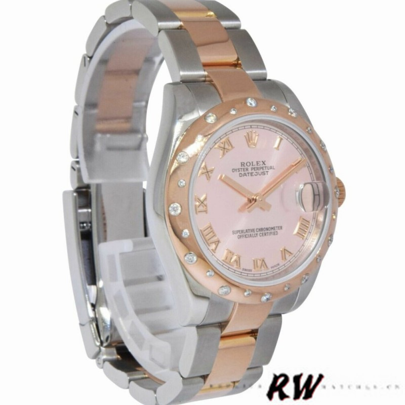 Rolex Datejust 178341 Pink Roman Numeral Dial 31MM Lady Replica Watch