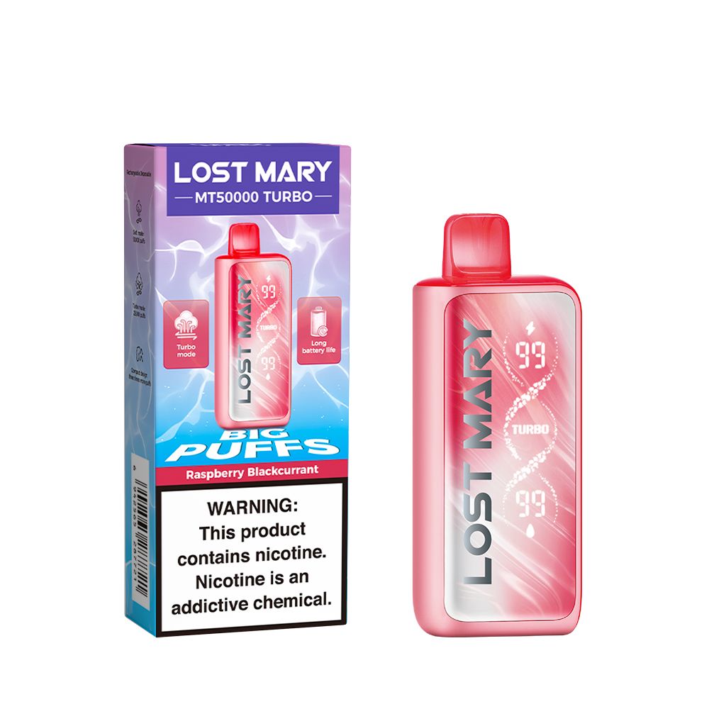 LOST MARY MT50K Turbo Rechargeable Disposable Vape - elfbarduke