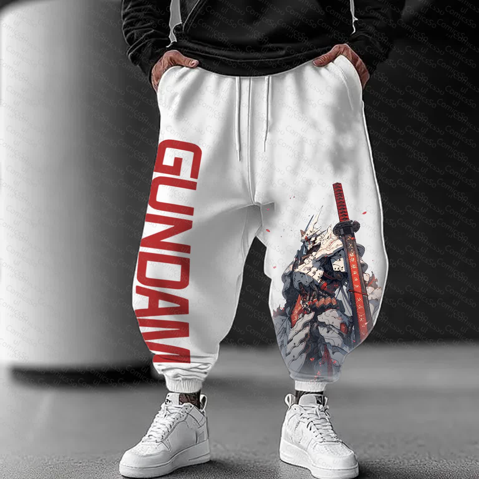 Unisex  “Comicssoul” Casual Anime Streetwear Pants