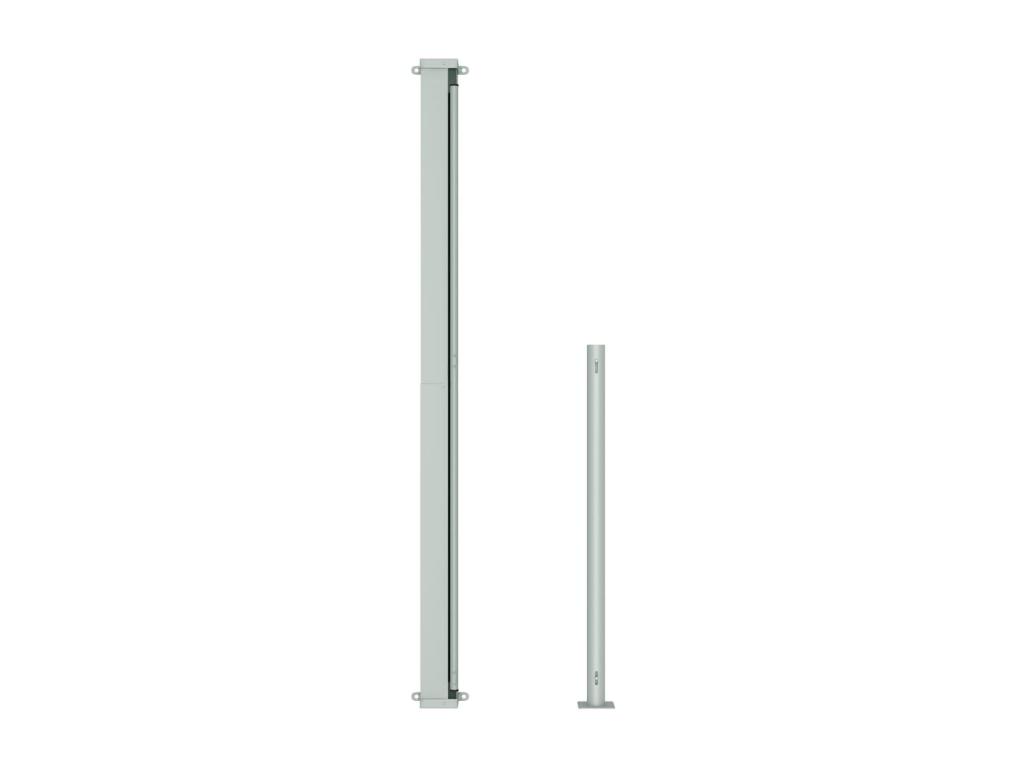 Toldo de terraza lateral retráctil 180x500 cm Negro