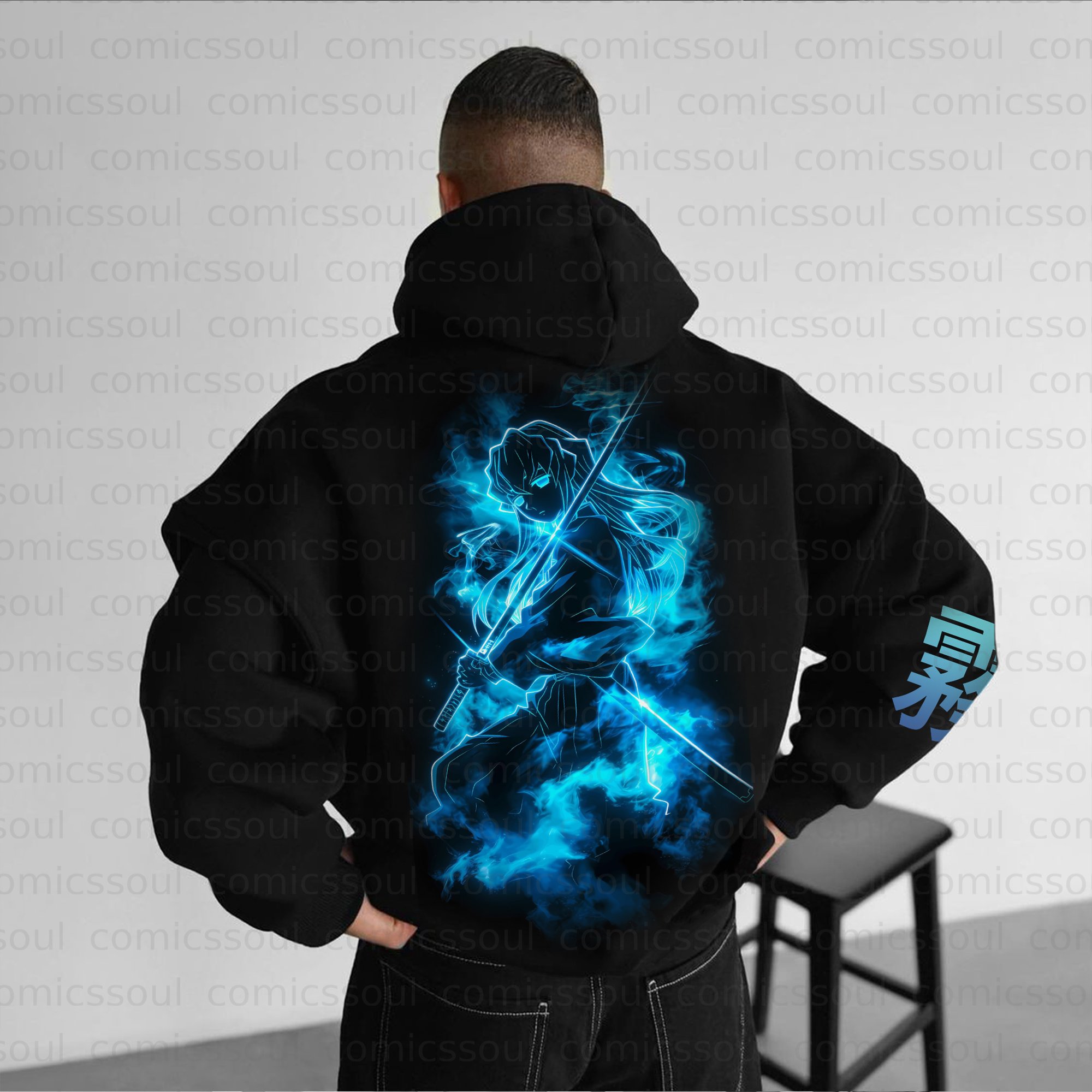 Unisex Anime Graphic Streetwear Vintage Hoodie丨Comicssoul