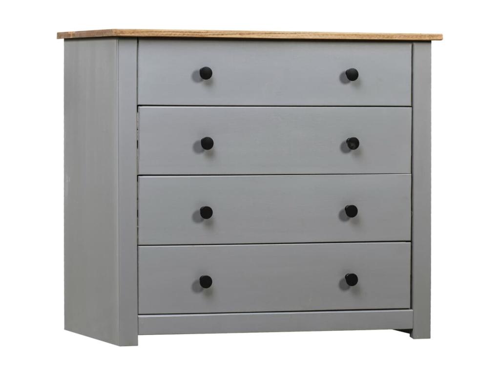 Armario auxiliar Biocasahogar gris 80x40x73 cm GA7242719