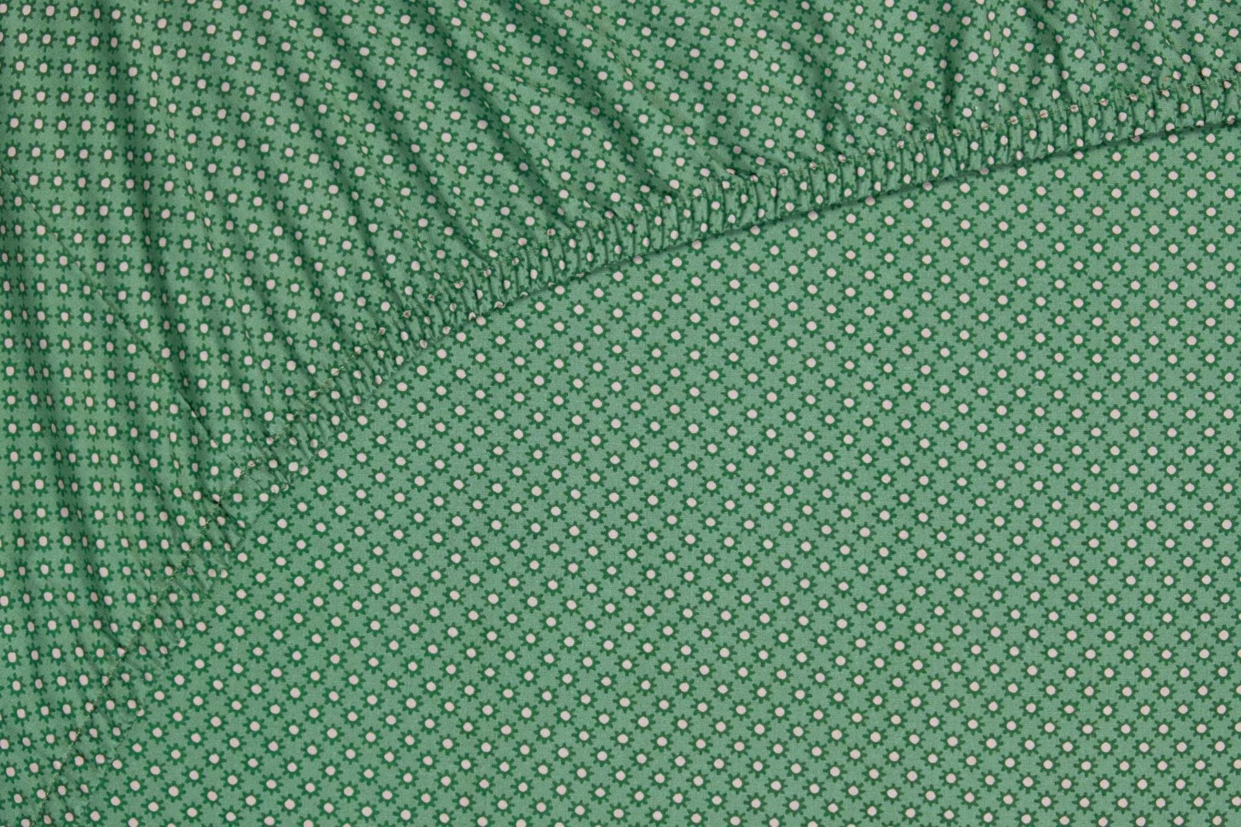 Fitted Sheet Twinkle Star Green