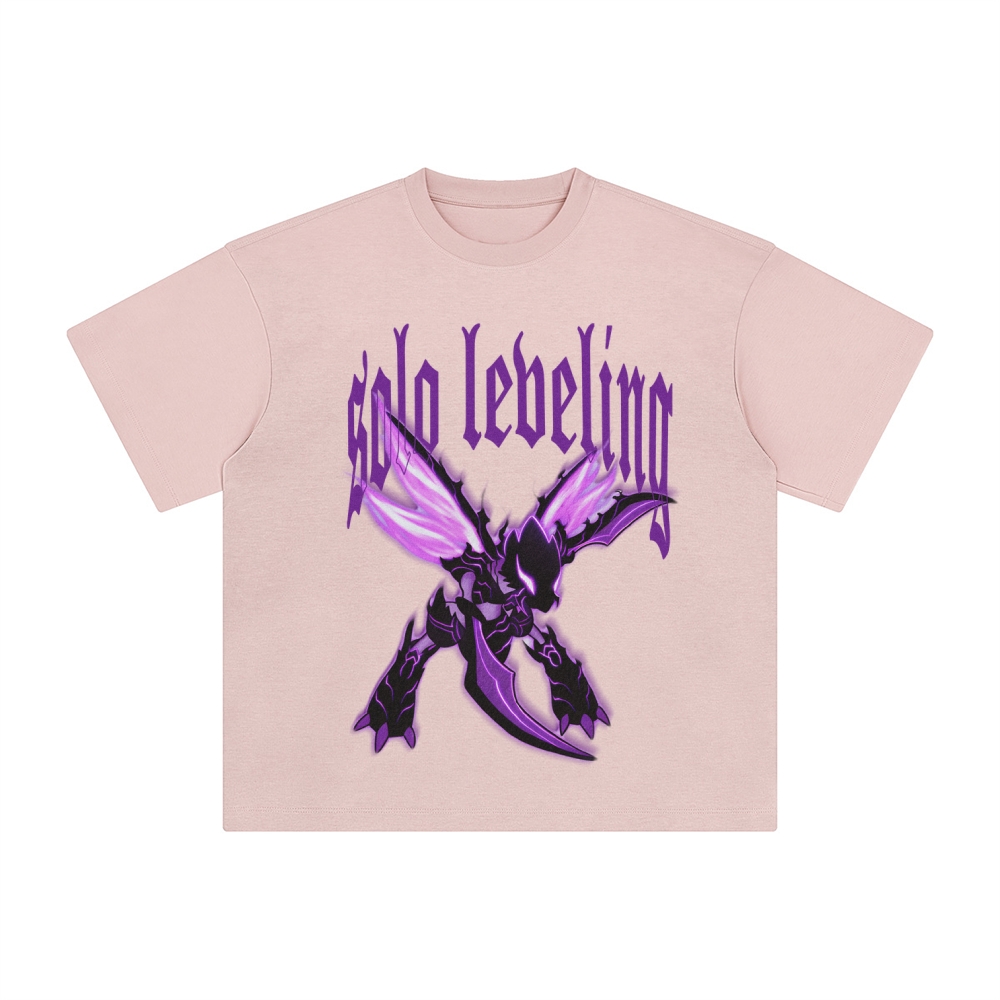 Unisex Anime Inspired Washed  Vintage T-Shirt
