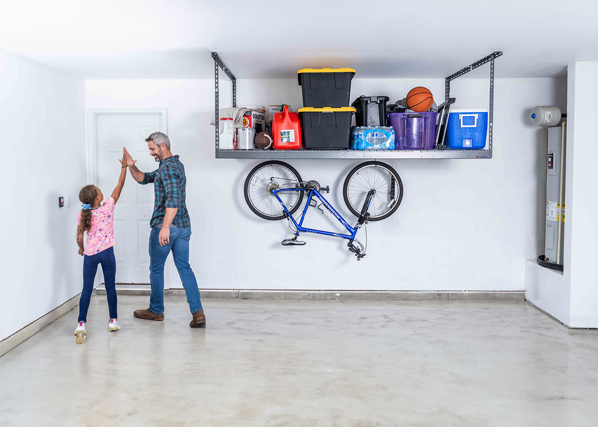 SafeRacks Overhead Garage Storage Rack Product Video