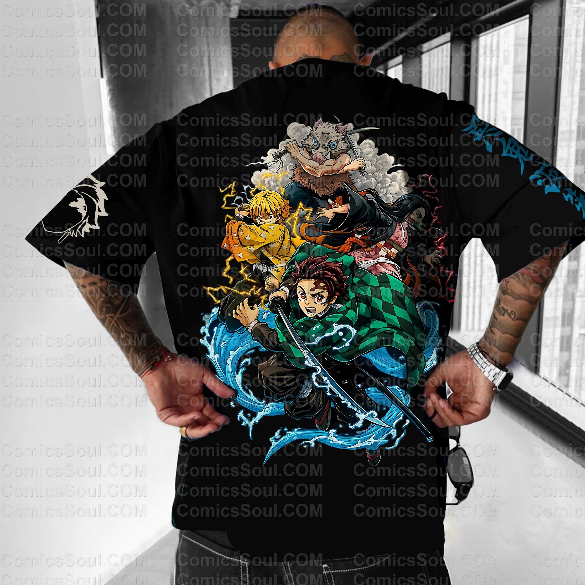 Unisex Anime Inspired Vintage T-Shirt| KNY