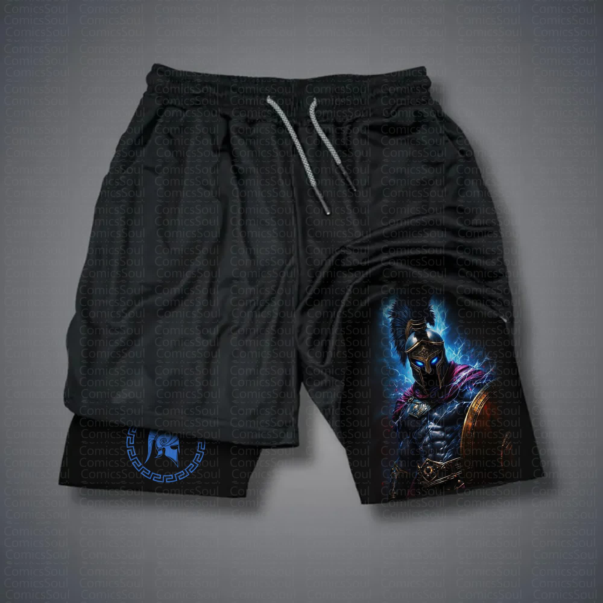 Unisex Casual Anime Streetwear Shorts 丨Comicssoul