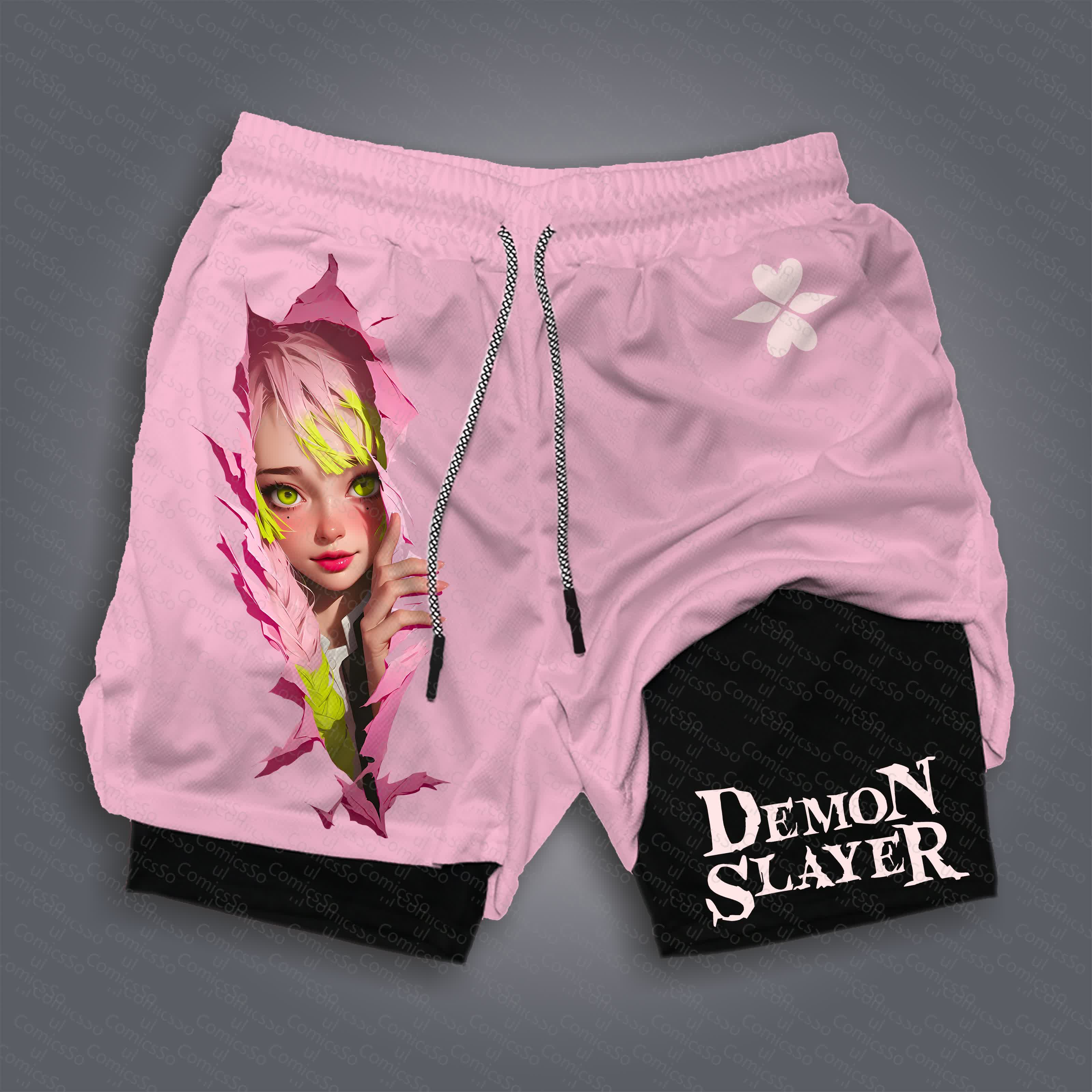 Unisex  “Comicssoul” Casual Anime Streetwear Shorts