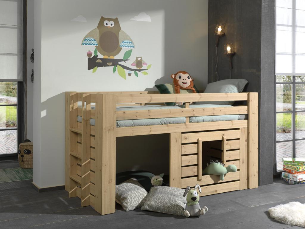 Cama Nidolux OLIVER LB005 97x215x115 Beige