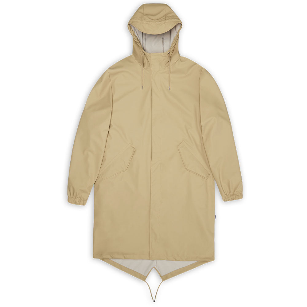 Rains - Veste Fishtail  - Beige Sand