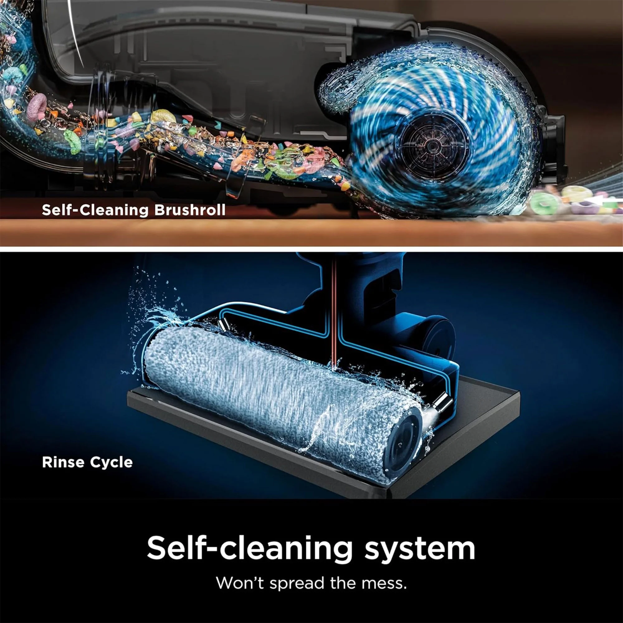 Shark HydroVac MessMaster Wet Dry Corded Vacuum Cleaner, 3-in-1 Multi-Surface Vacuum Mop & Self-Cleaning System, Lightweight, Powerful Suction, for Hard Floors & Area Rugs, WD160 - Image 14