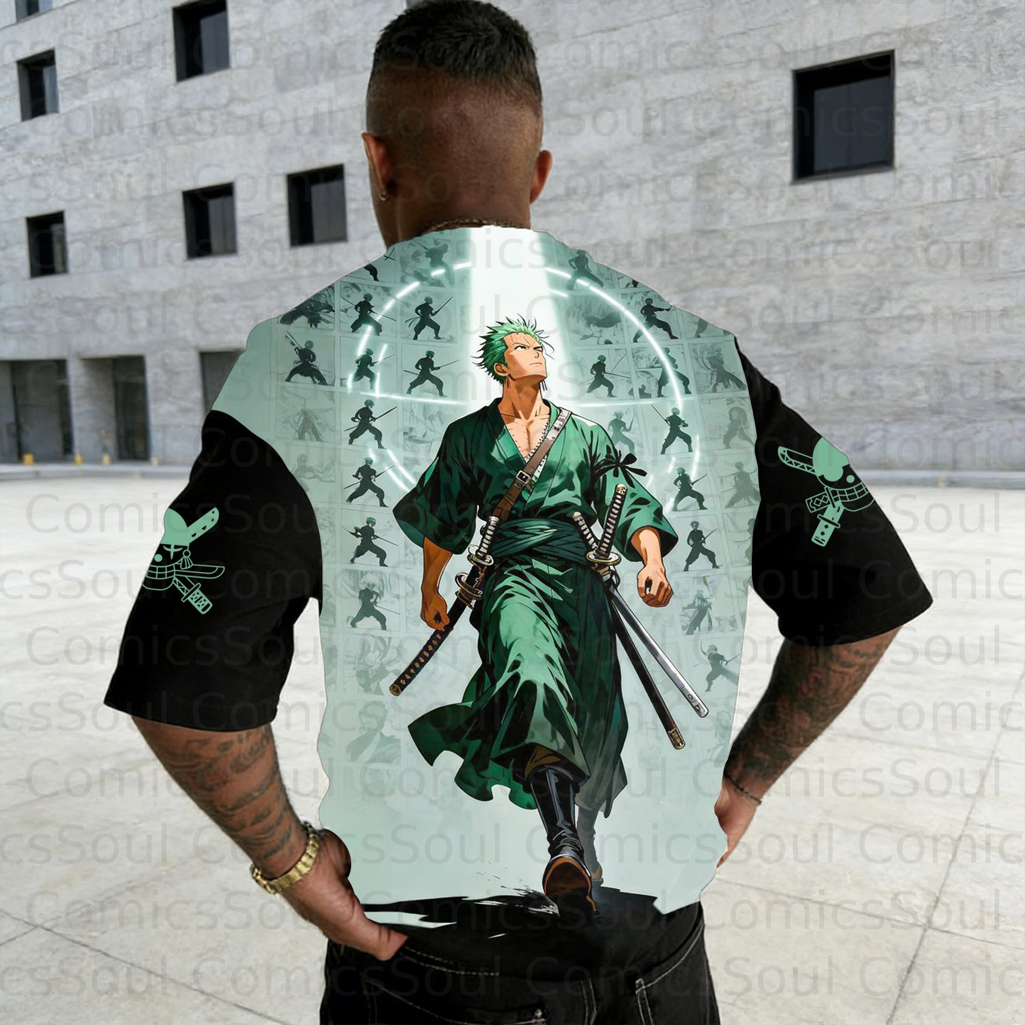 Unisex Anime Inspired Vintage T-Shirt