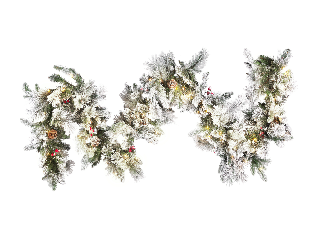 Guirnalda 270 cm WHITEHORN Blanco