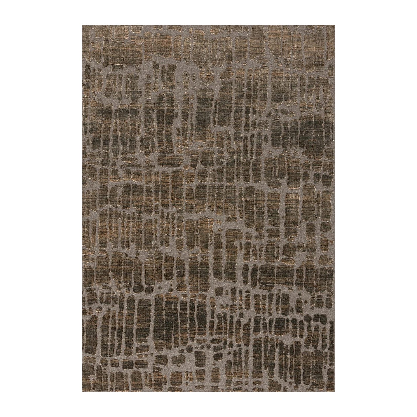 Acsento Chiara 1018 Vloerkleed 160 x 230 cm - Grey / Tabacco