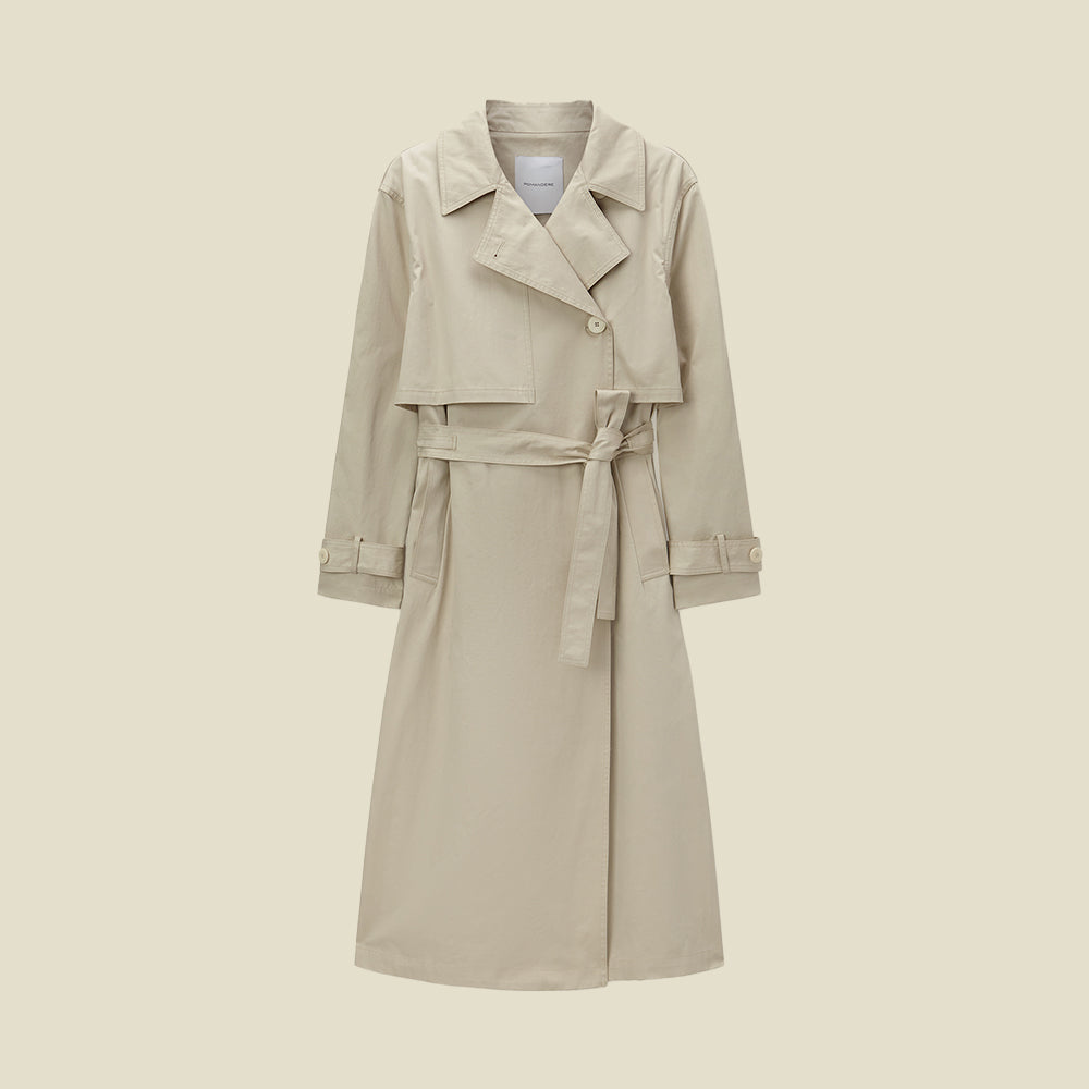 Pomandère - Trench-coat - Ecru
