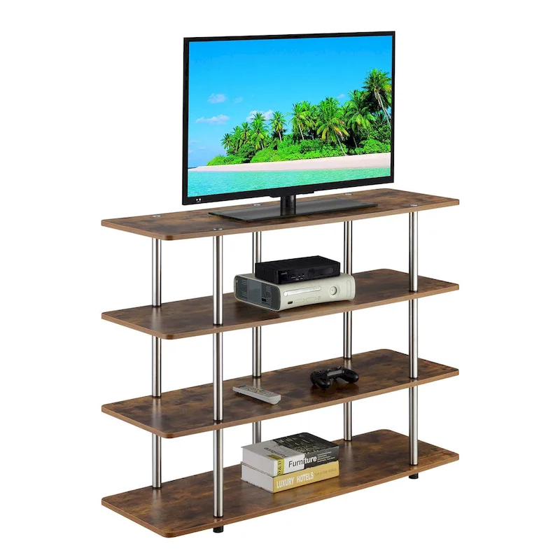 Convenience Concepts Designs2Go XL 55-Inch Highboy 4-Tier Television Stand