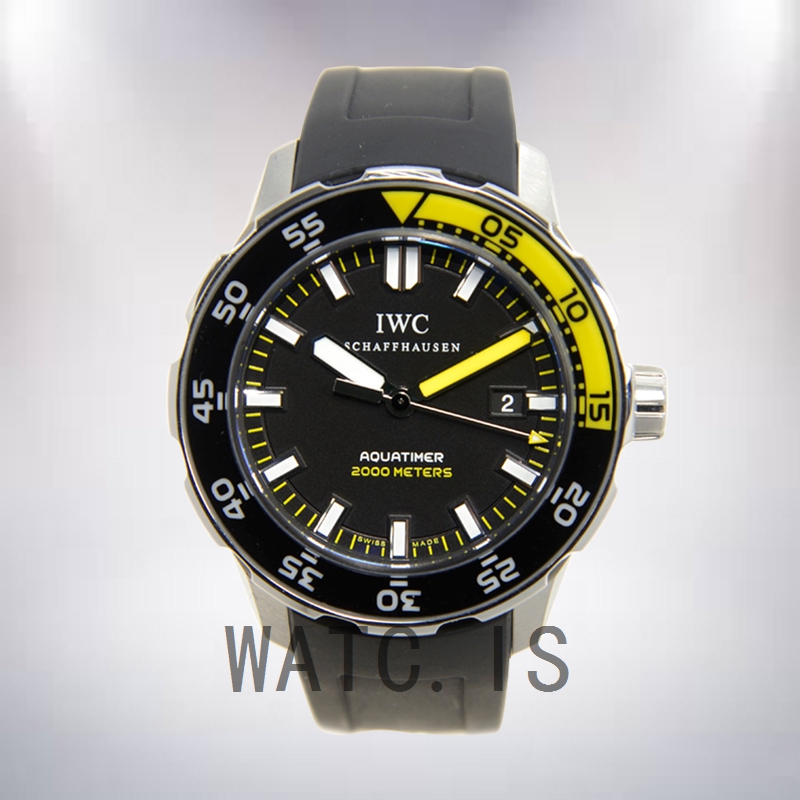 IWC Aquatimer 46mm Men's IW356802 Rubber Band Automatic
