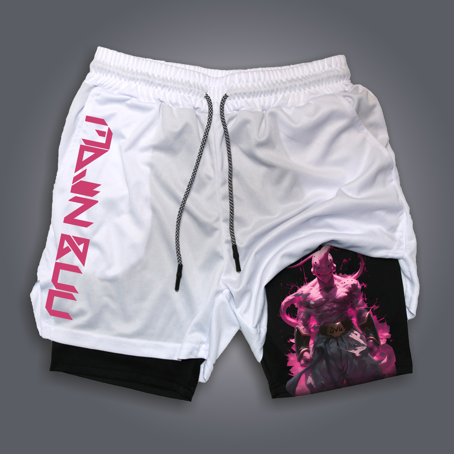 Unisex Anime Print Drawstring Comicssoul Shorts