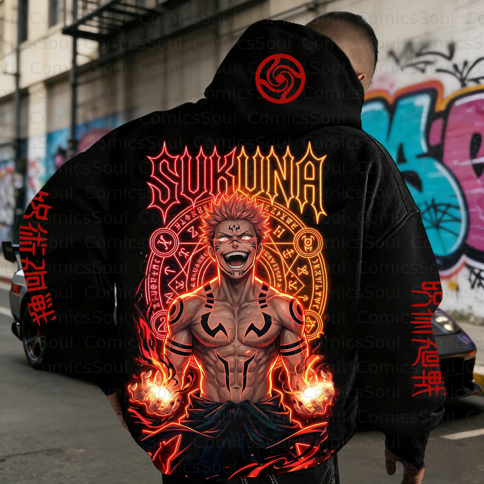 Unisex Graphic Streetwear Vintage Plush  Hoodie