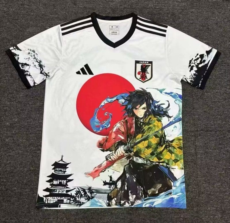 Demon Slayer Crew Neck Football Jersey