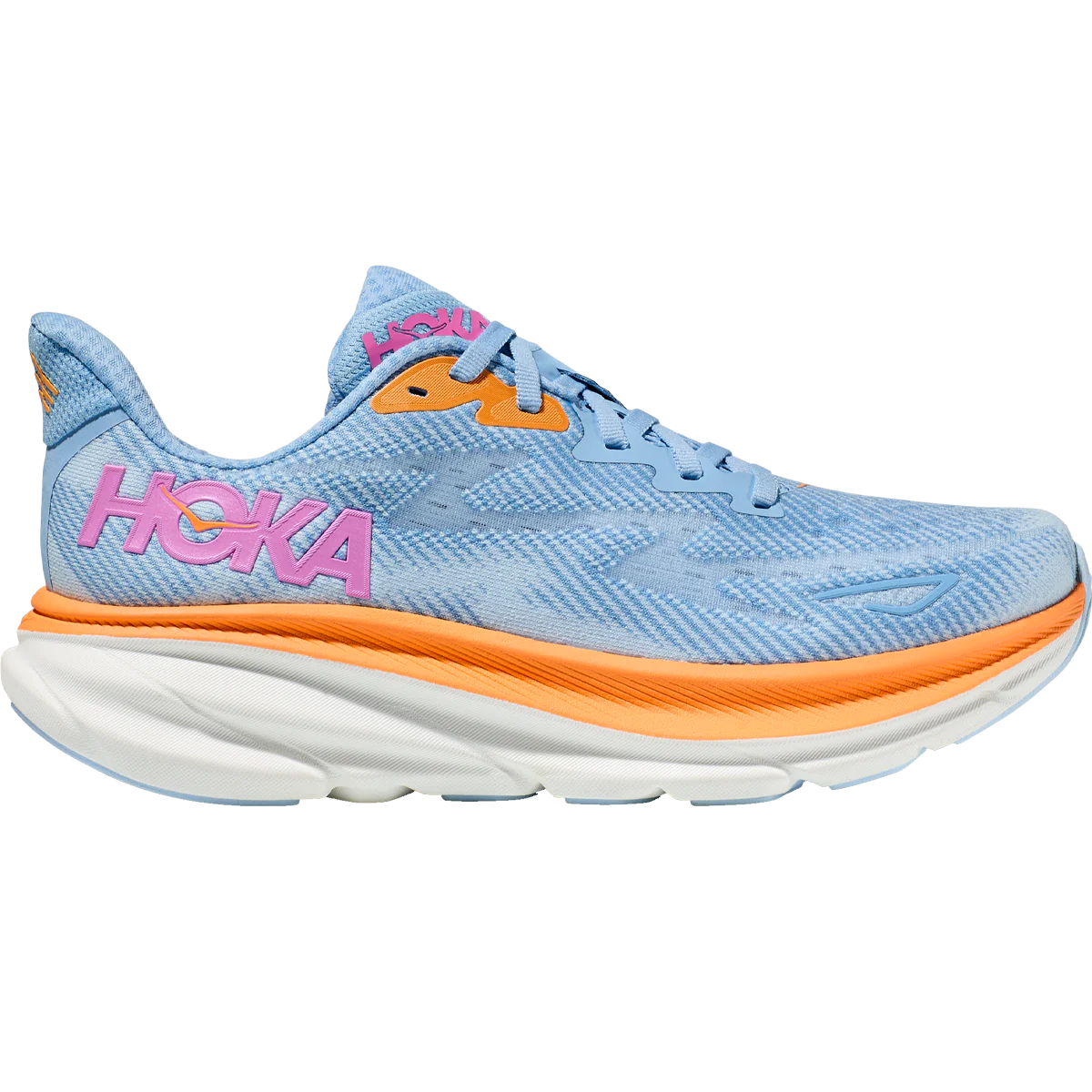 Women's Clifton 9 Wide(WWH-White/White/5)