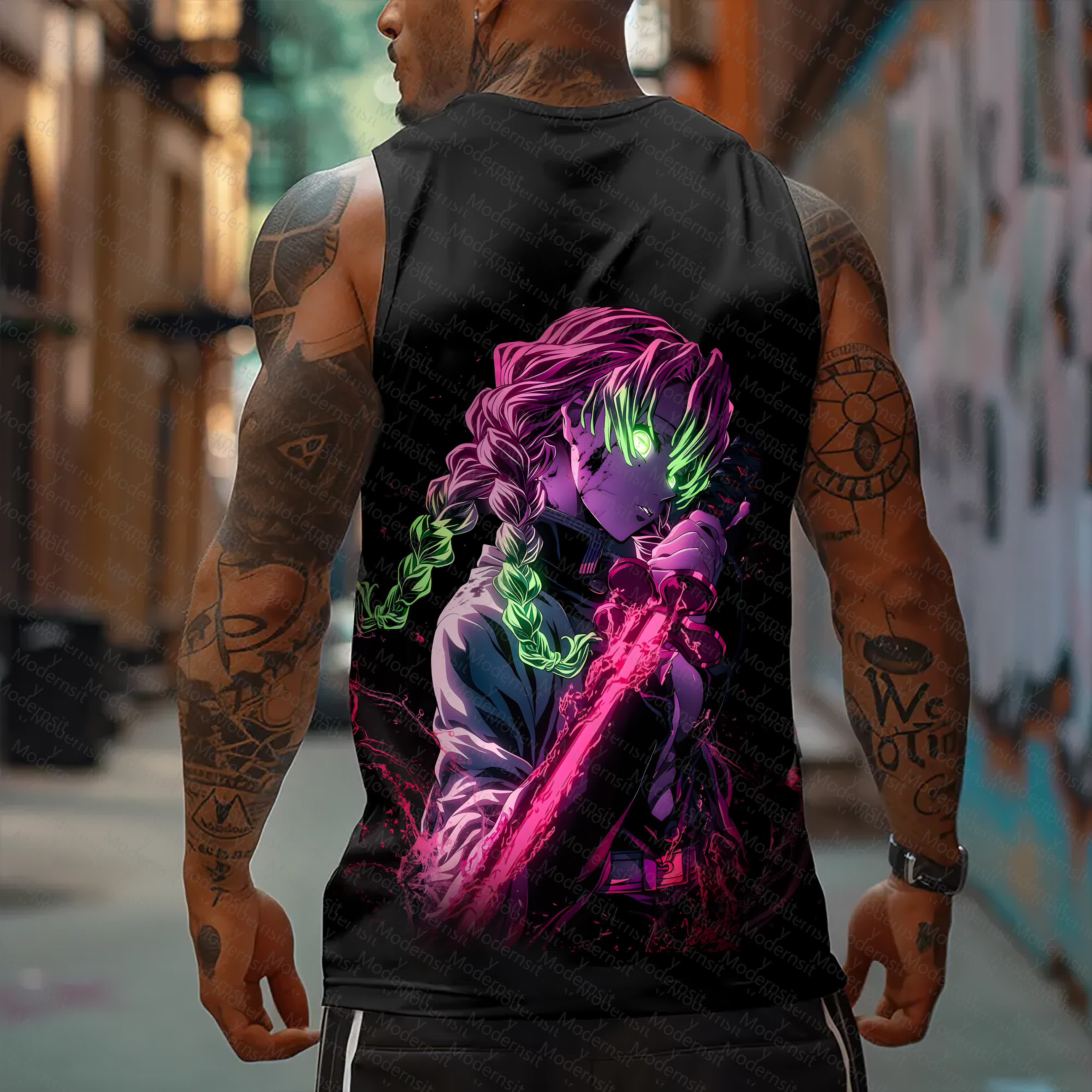 Unisex  “Comicssoul” Casual Anime  Tank Top