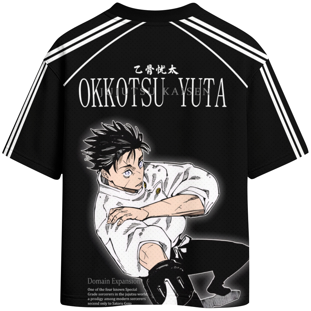 Jujutsu Kaisen Crew Neck Football Jersey