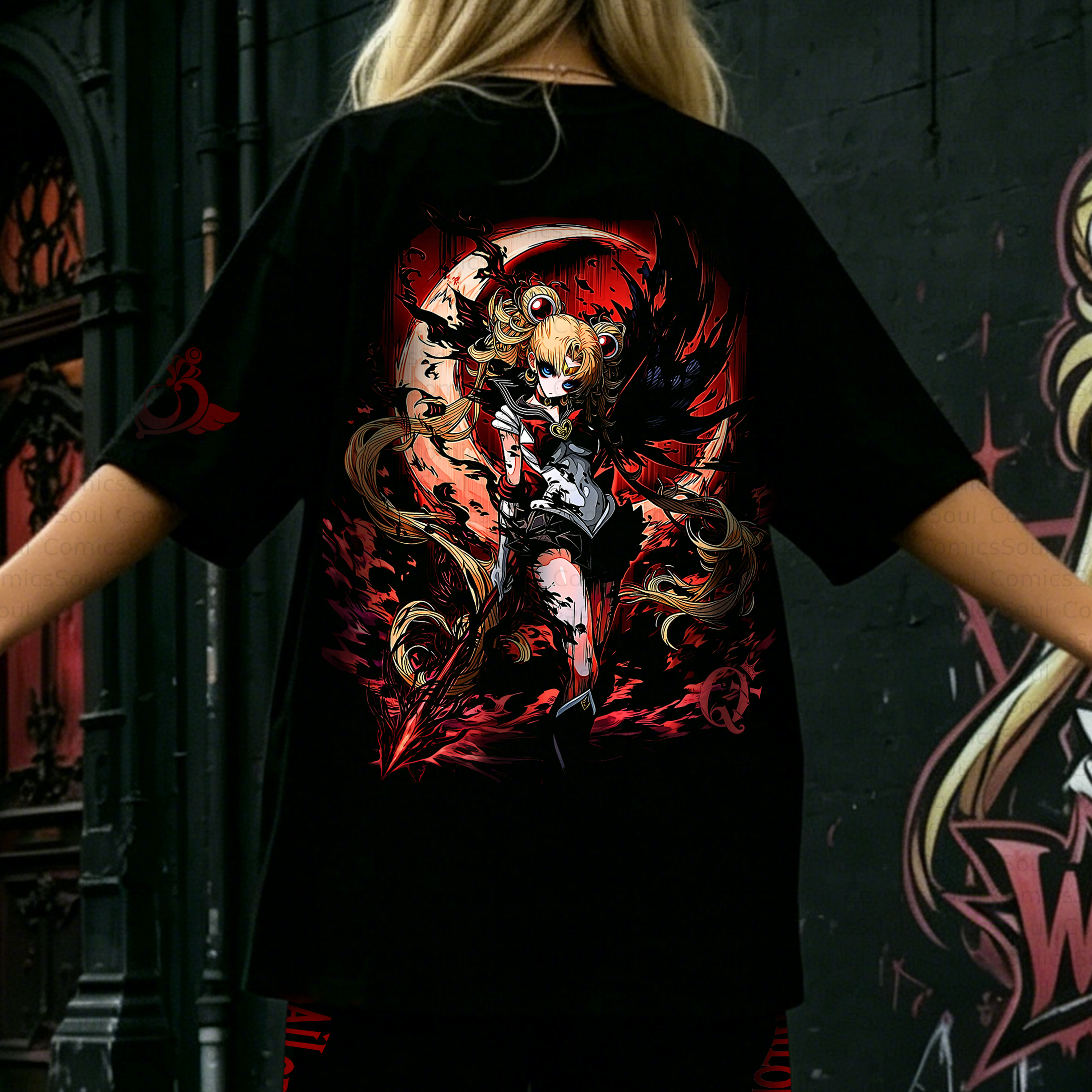 Unisex Anime Inspired Vintage T-Shirt