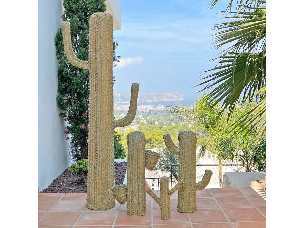 Cactus de esparto decorativo 53 cm