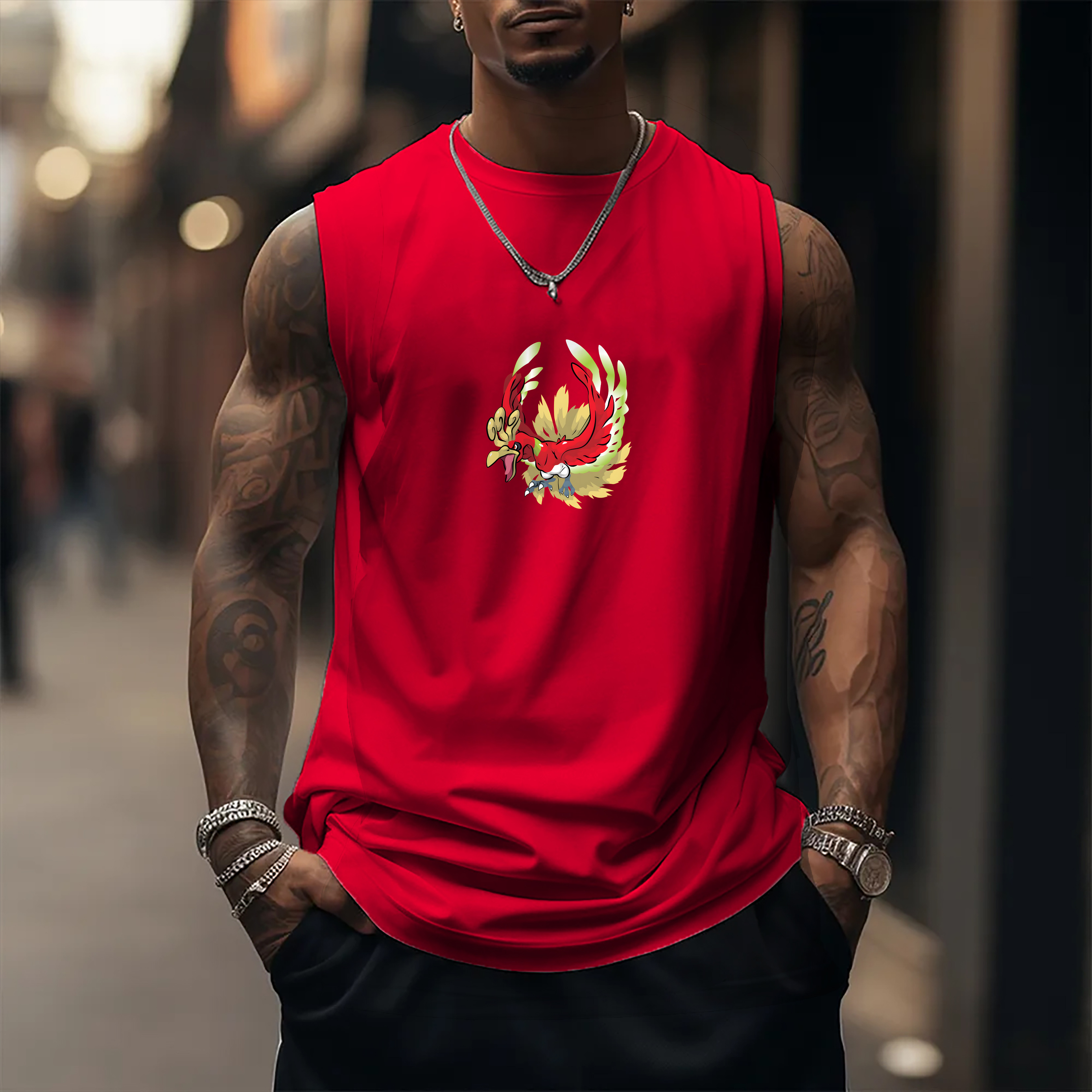 Unisex  “Comicssoul” Casual Anime  Tank Top