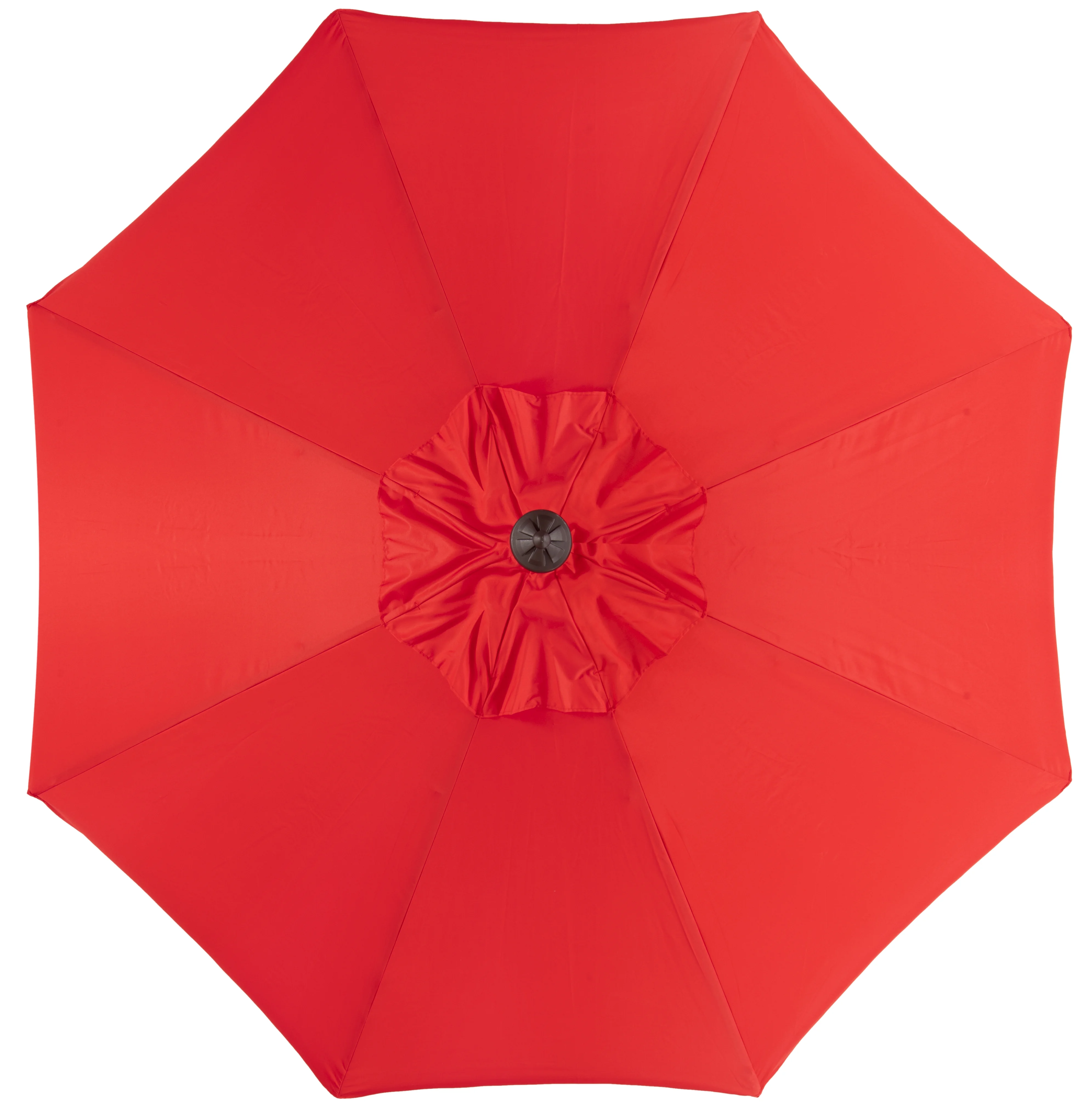 Safavieh Venice 9' Market Crank Tilt Patio Umbrella, Navy/White - Image 18