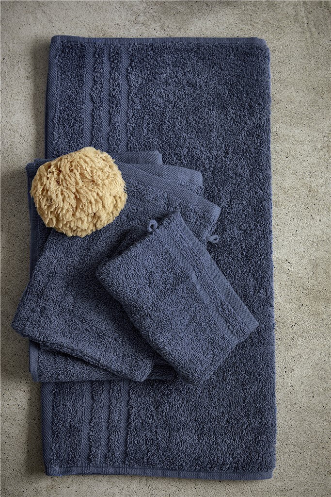 Byrklund - Gastendoek Bath Basics - 2x 30x50 - Blauw