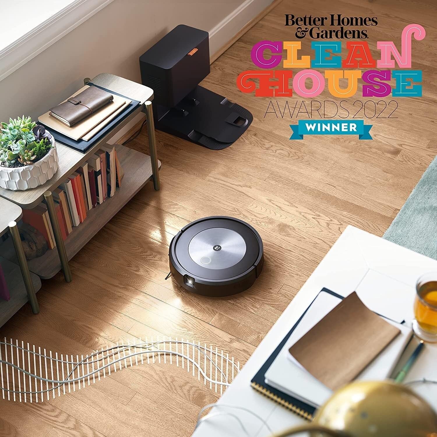 j7+ Self-Emptying Robot Vacuum, Renewed