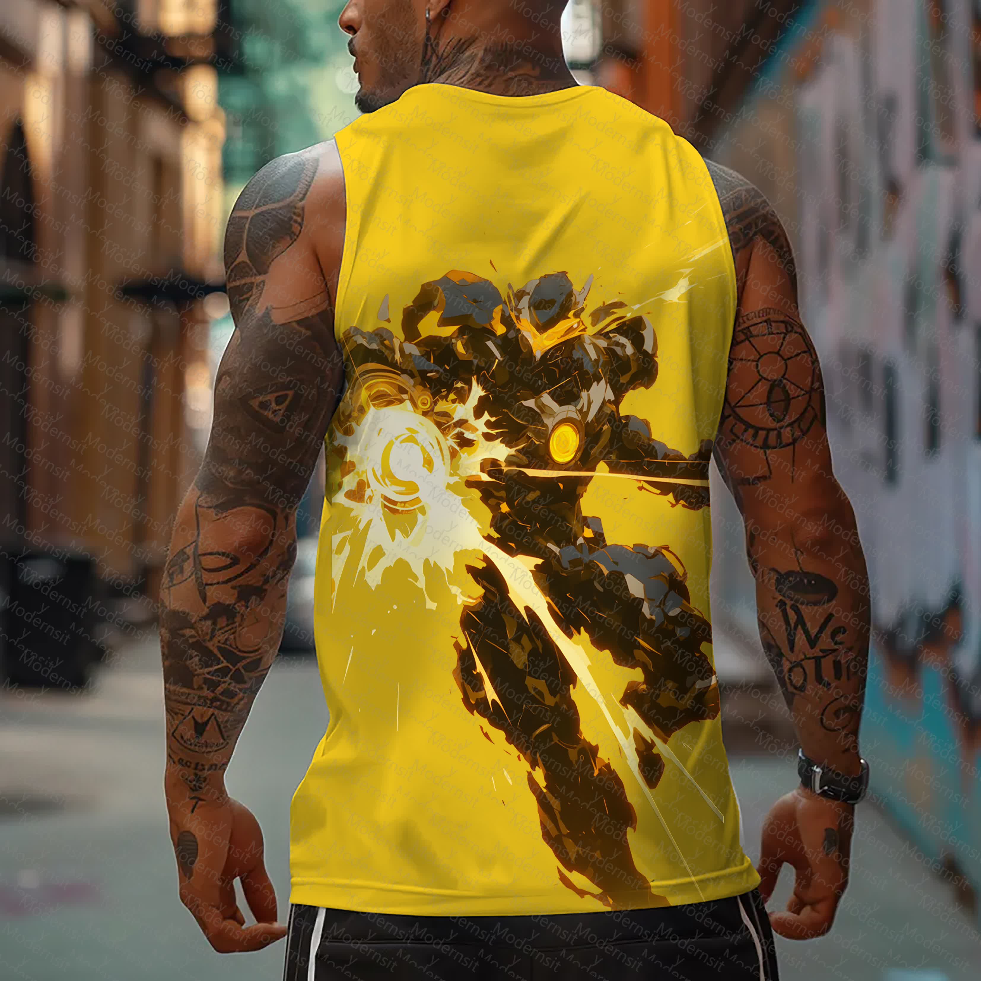 Unisex  “Comicssoul” Casual Anime  Tank Top